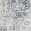 Tapis bleu / ivoire lavable en machine Privette-1591495559