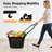 6PCS 35L Shopping Carts With Wheels And Handle-123311074
