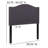 Fitzsimmons Arched Upholstered Headboard with Accent Nail Trim-377993602-377993611