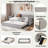 Upholstered Daybed With Pop Up Trundle-555575830