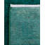 Tapis bleu / vert Overyed One-of-a-Kind 6 pi x 6 pi 2 po