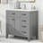 36" Bathroom Vanity with Sink Combo-1258757900