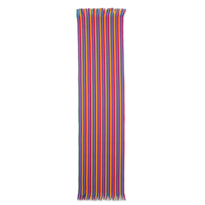 Kalinowski Rainbow Cotton Table Runner