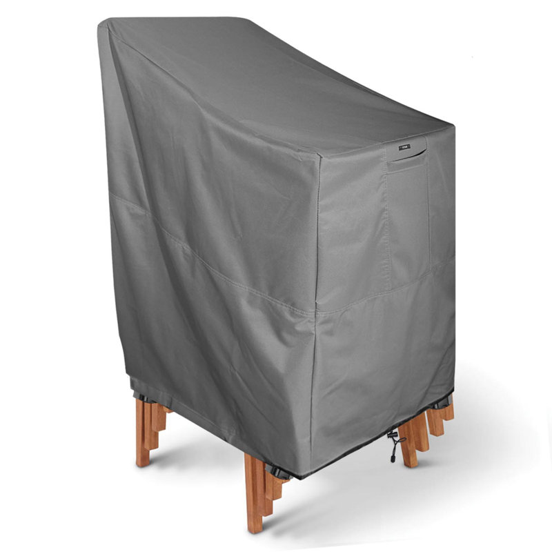 Outdoor Patio Chair Cover, Gray