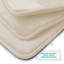 Ensemble de 3 tapis de bain en mousse viscoélastique ultra doux et absorbant avec envers antidérapant Aighan-1781573094