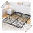 10 Inch Metal Bed Frame Sturdy Platform Bed Frame No Box Spring-1495462983