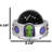 UFO Outer Space Celestial Moon and Stars Roswell Alien Projector Night Light