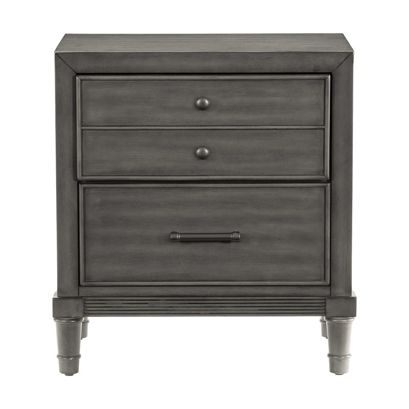 Hearthwood 24.5"W 2-Drawer Nightstand