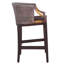 Tabouret de comptoir en bois massif Carneshia-762767902