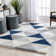 Arden Power Loom Navy Blue/Grey Rug