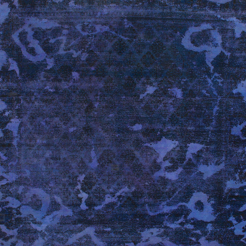Tapis abstrait moderne 1362, Carré 7 pi
