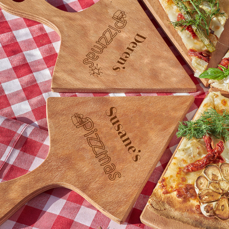 Zarify Wood 26.8cm Pizza Peel, Yes