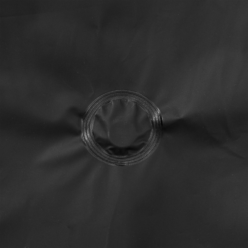 Rideau de douche Waterpoof, H 72 po x l 72 po, Noir