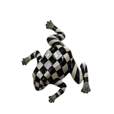 Courtly Check Frog Wall Decor