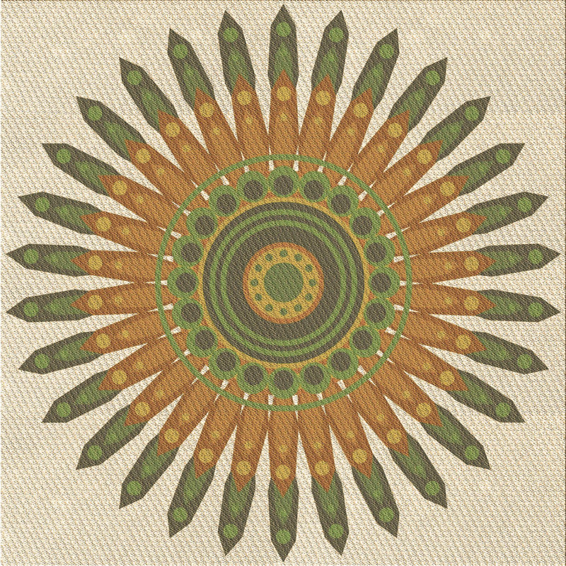 Indoor Rug, Square 8'