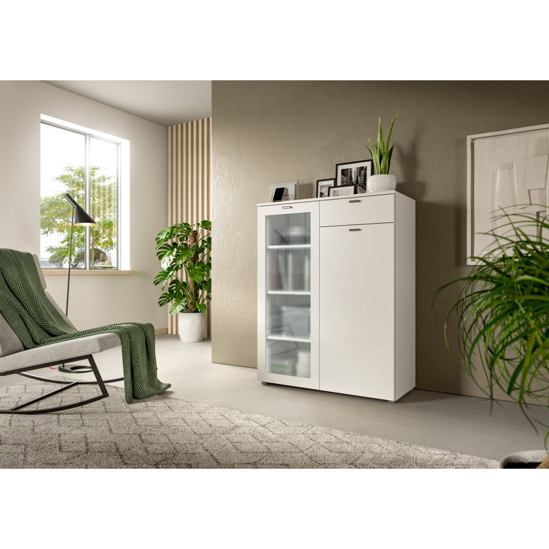 Xeno Chest Of Drawers, White