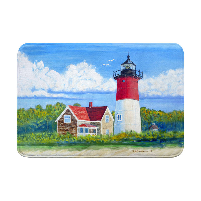 Nauset Lighthouse, Cape Cod, MA Bath Mat