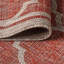 Tapis intérieur / extérieur rouge / beige Hague Moroccan Trellis-849413686