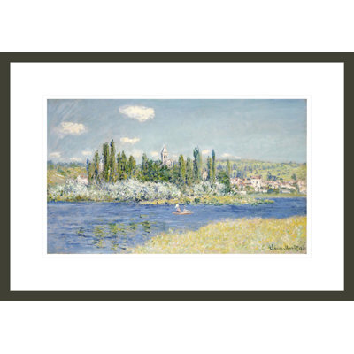 «Vetheuil» par Claude Monet, impression giclée sur cadre