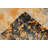 Nightscape Abstract Area Rug 6x8 with Dramatic Tree Silhouettes