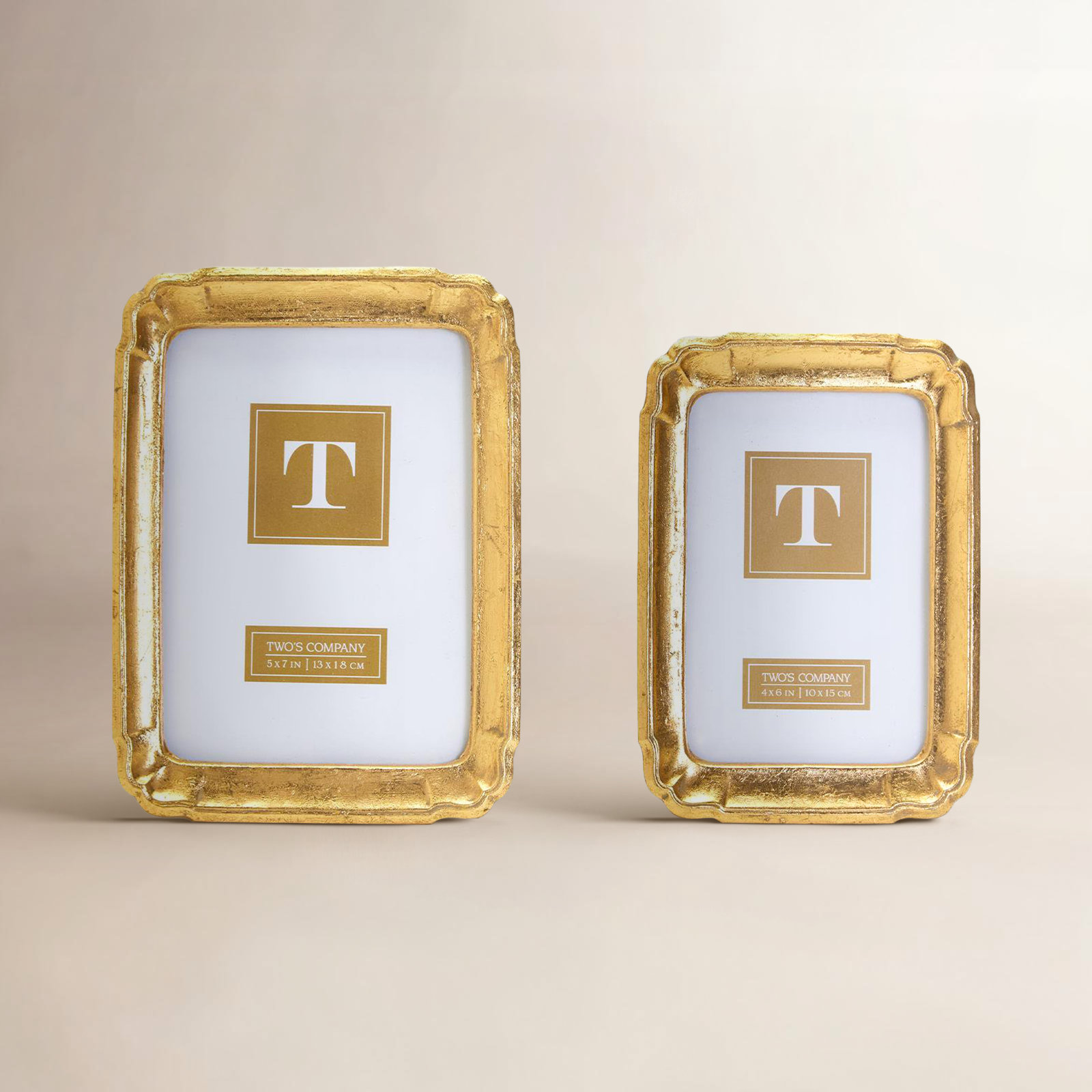 Gold Leaf 4" x 6" Picture Frame