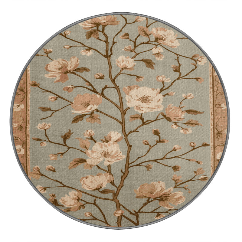  Tapis lavable Crabapple, Rond 5 pi