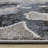 Carsen Blue Cream Black Floral Durable High-Traffic Rug-444177550