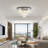 Lizette 6-Light Crystal Chandelier Flush Mount Lighting-777802077