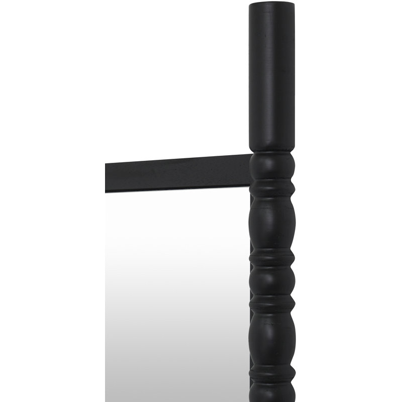 Miroir Galey Alix x Livabliss Bennet, 65 po x 22 po, Noir