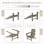 Chaise Adirondack d'extérieur Hdpe-199080817