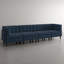 Upholstered Tufted Corduroy Modular Sectional with Pillow Back-1759689567-1759689562