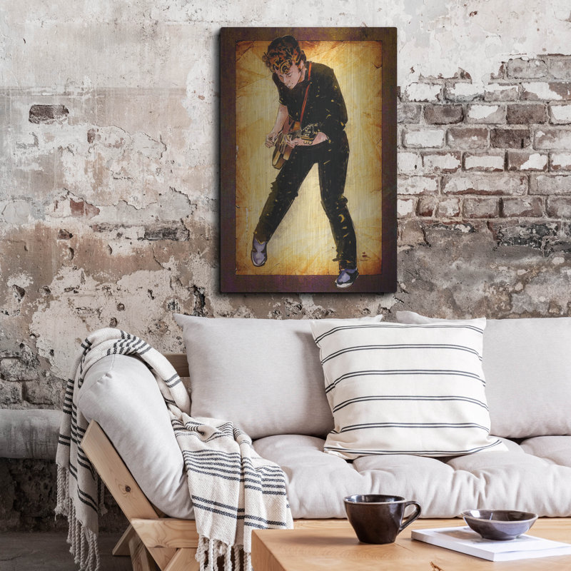 Winston Porter «Rocker» par TM Borenstein, art mural en métal, H 36 po x l 24 po