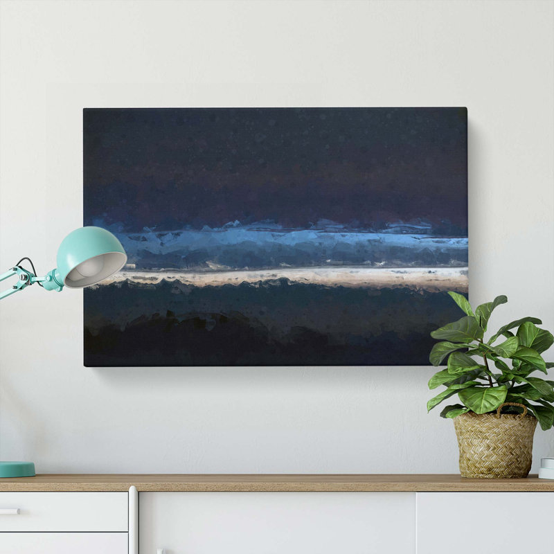 Stripe Of Light In Abstract - Wrapped Canvas, 35cm H x 50cm W x 3cm D
