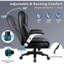 Grande chaise de bureau ergonomique 500 lb-1631885071