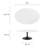 Silver Orchid Fein Oval-Shaped Coffee Table-645583591-538435049-645583590