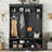 Modern Hallway Hall Tree With Metal Hooks And Storage, Multi-Functional Entryway Organizer-771967993