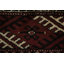 Tapis traditionnel bourgogne à motifs octogonaux complexes 8 x 13