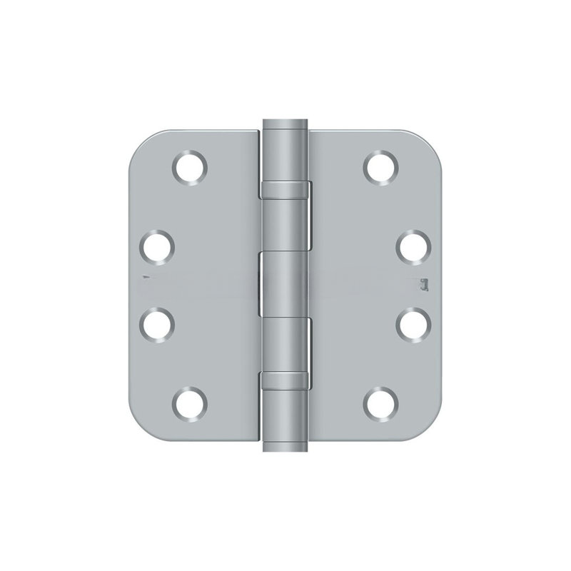 Steel Hinge, Brushed Chrome, Steel