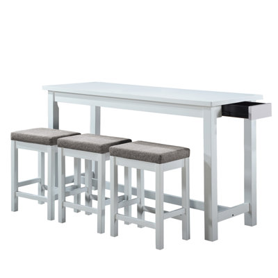 3 - Person Four Leg Dining Set