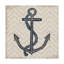« nautique anchor », reproduction de peinture à l’acrylique sur toile tendue-33419203