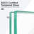 56"-60"W X 72"H Frameless Single Sliding Shower Door – 5/16" (8Mm) Clear Tempered Glass, Bypass Design-121998750
