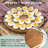 Wooden Deviled Egg Platter Round