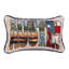 Coussin décoratif manuel en mélange de coton beige 12,5 "x 8" Manual Woodworkers & Weavers