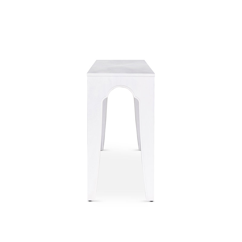 Island Manor Console Table, Whitewash