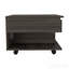 Table basse à plateau relevable espresso avec roulettes et une tablette-156452751-156452750