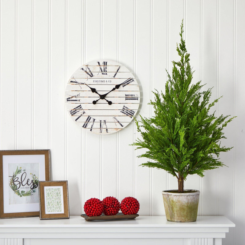 Arbre de Noël artificiel en pin vert 3,5 po