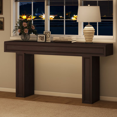63" Wooden Console Table