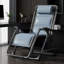 Chaises de patio inclinables réglables avec coussin amovible, appui-tête et plateau Lare Zero Gravity-2124963157