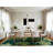 Machine Washable Botanical Green Area Rug-2126486074