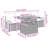  Garden Sofa Set Beige, Light Grey